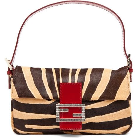 fendi baguette zebra|fendi baguette bag.